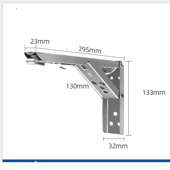 Bộ 2 bản lề gập INOX 304 chịu tải 60kg | BigBuy360 - bigbuy360.vn