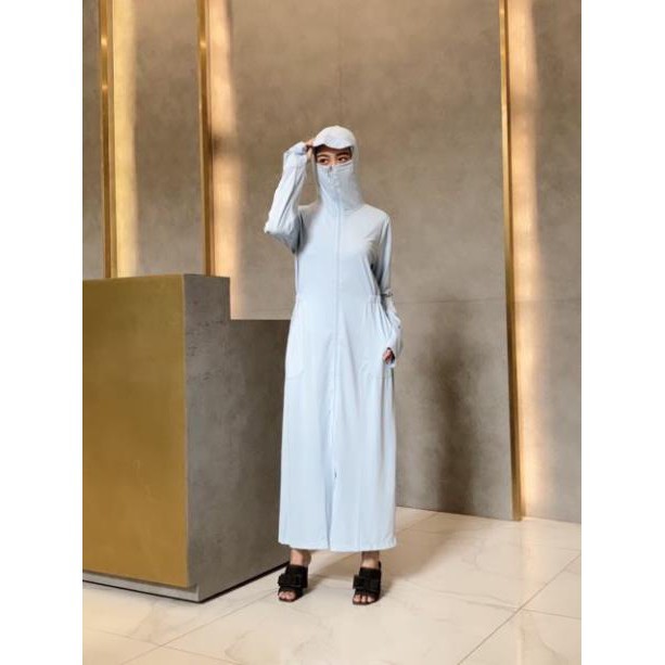 Áo choàng chống nắng toàn thân(loại đắt hàng cao cấp form thoải mái và chất dày dặn)