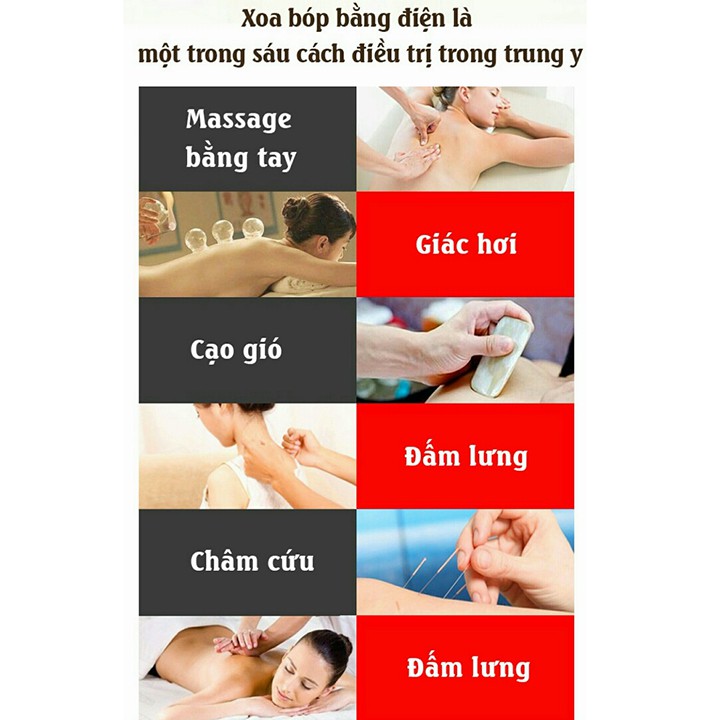 Máy Mát Xa Toàn Thân Trị Liệu Cổ Vai Gáy