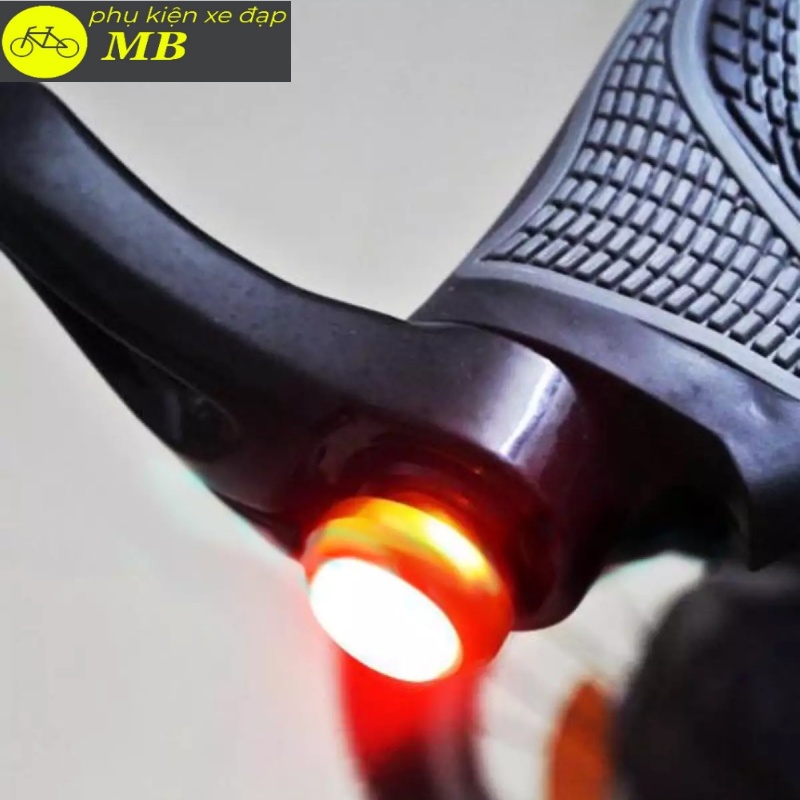Cặp đèn nháy cảnh báo gắn tay nắm xe đạp thể thao xinnhan cao cấp