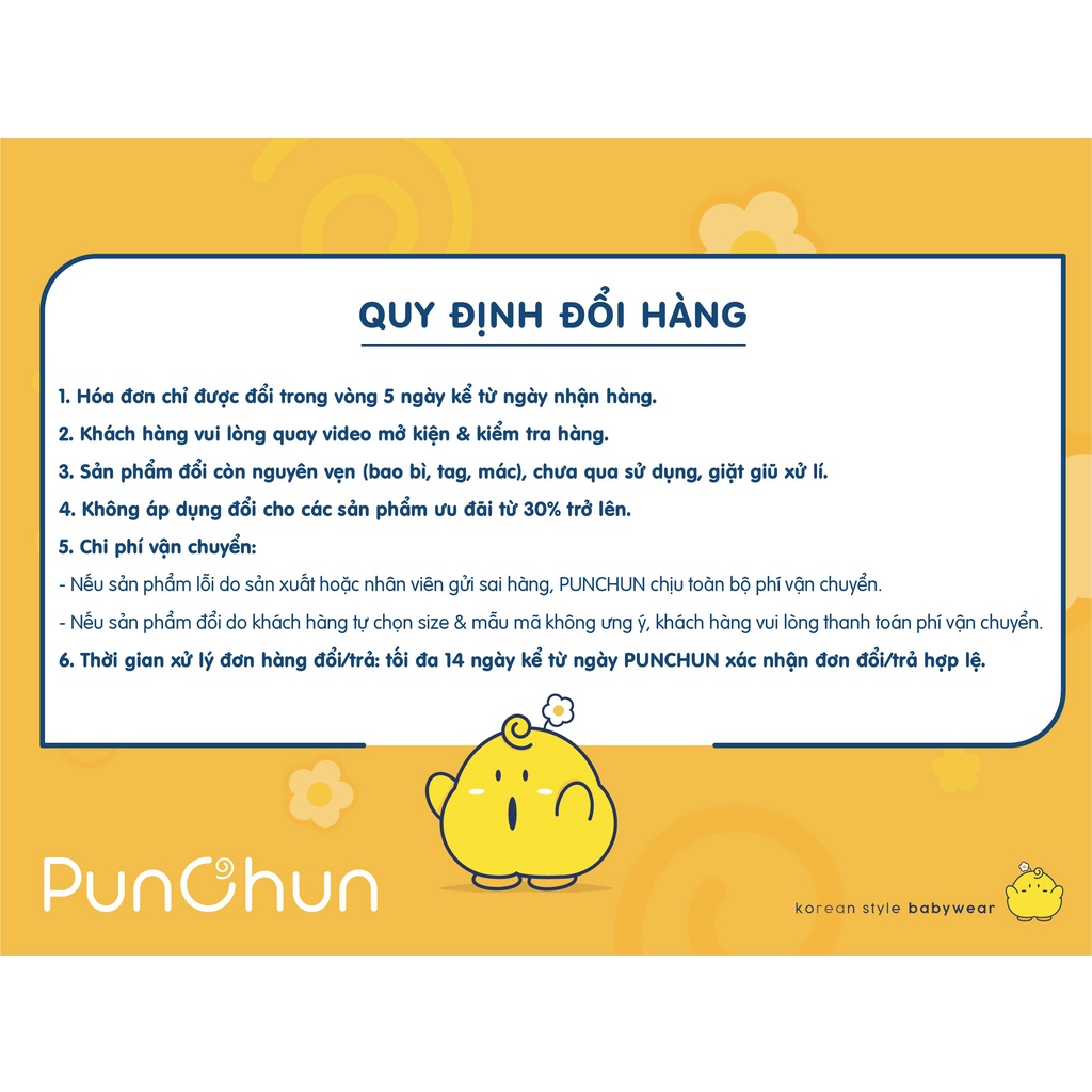 [PUNCHUN] Bộ quần áo dài tay cổ trụ Punchun in tràn trắng xanh