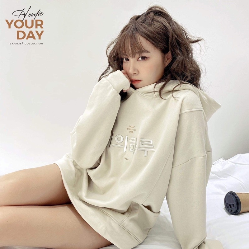 ÁO HOODIE NỈ BÔNG &quot;YOUR DAY&quot;