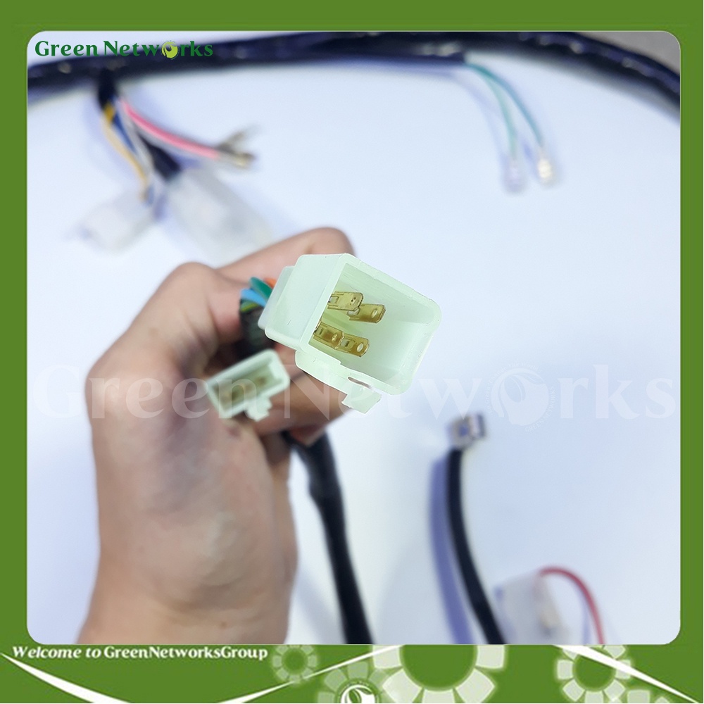 Bộ dây điện sườn cho xe Super Dream - Greennetworks