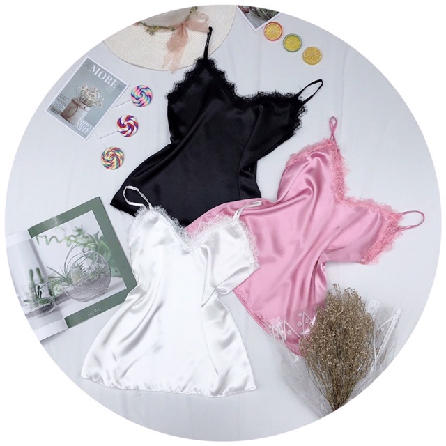 [ Mã WASTAPR giảm 10K đơn 50K] Áo 2 dây phối ren - mua hóa đơn trên 300k được tặng 1 phần quà từ shop CAROTSHOP | BigBuy360 - bigbuy360.vn