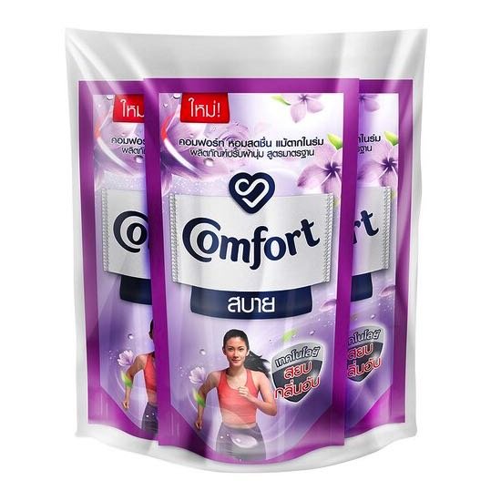 [Comfort Nhập Khẩu Thái Lan] Combo 3 GÓI NƯỚC XẢ VẢI COMFORT 580ML