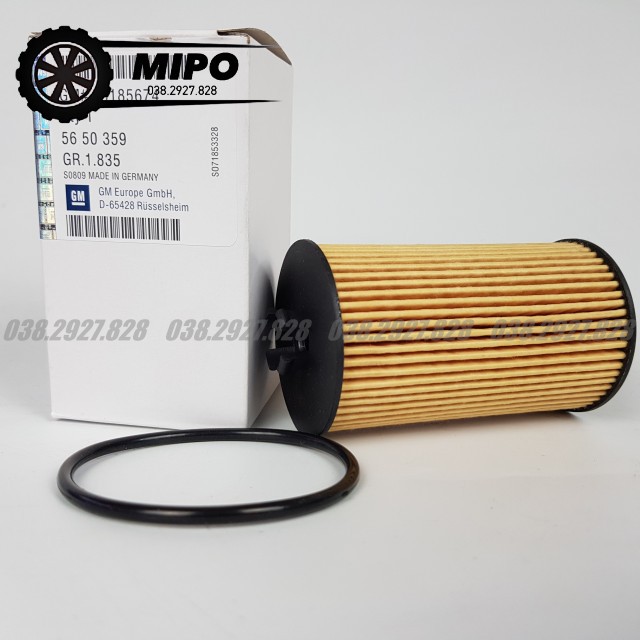 Lọc nhớt, lọc dầu động cơ dùng cho xe Cruze (2010-2021), Lacetti (10-21) (Mã: 93185674 / 5650359 / 55594651)