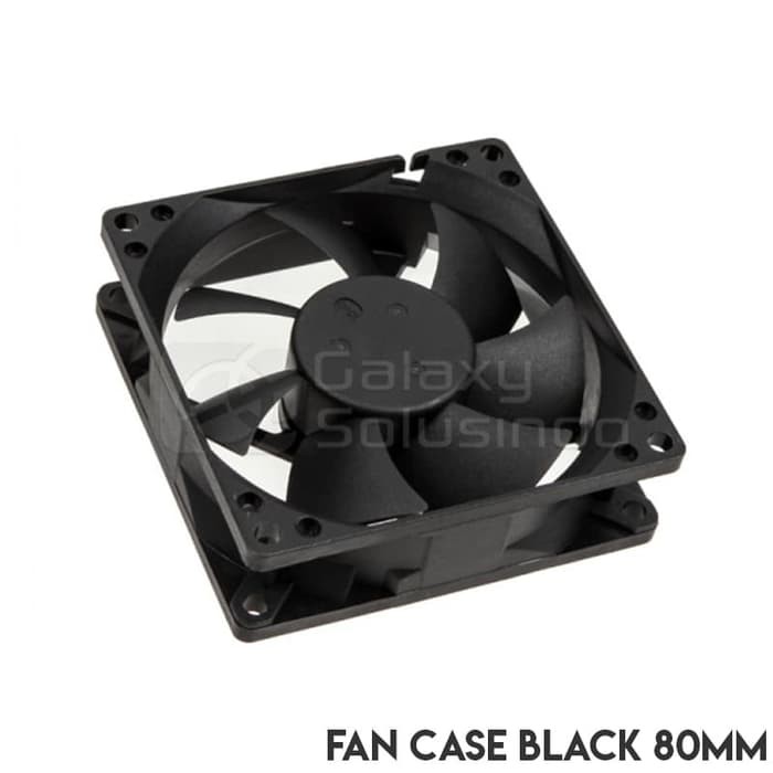Hộp Quạt 80mm 8cm Màu Đen Chất Lượng Cao