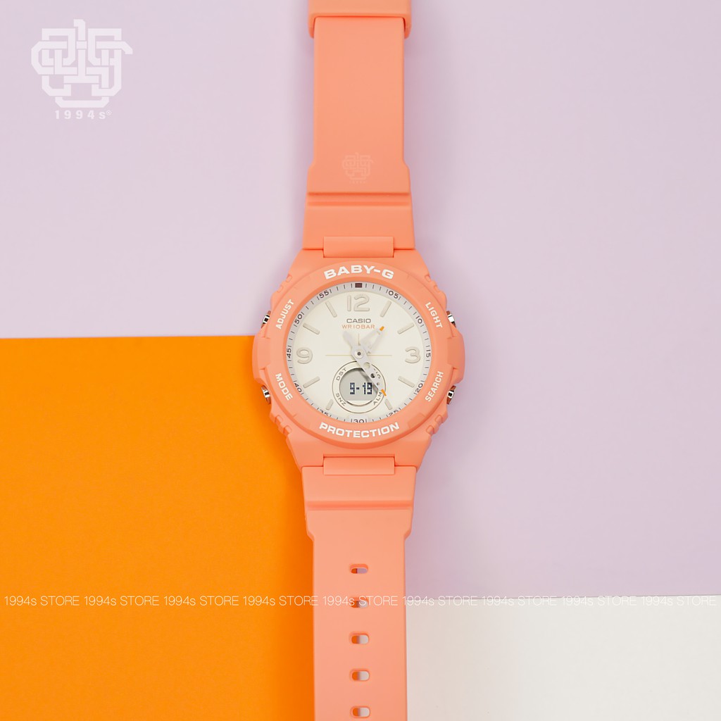 Đồng hồ nữ Casio Baby-G BGA-260 Series, chống va đập, chống nước 100m, hàng chính hãng