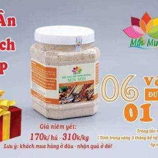 Combo Ngũ cốc Min Min- cốm lợi sữa