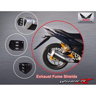 LẮP CHỤP PÔ WINNER X CHÍNH HÃNG MOTOR ART ( BẰNG THÉP)