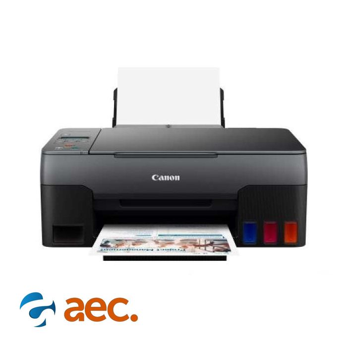 Máy in phun màu Canon G2020  đi kèm 4 bình mực Hàn Quốc  + Khuyến mại 2 tập giấy in ảnh