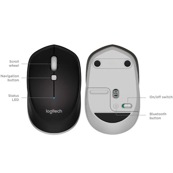 [Hỏa Tốc - HCM] Chuột Không Dây Bluetooth LOGITECH M337 | Hàng Chính Hãng | Bảo Hành 12 Tháng | LSB Store