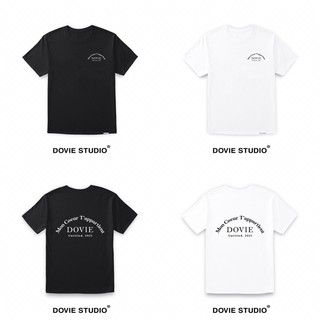 Áo phông in chữ trắng đen 100% cotton unisex
