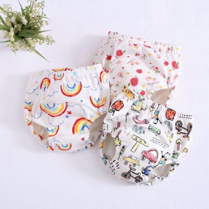 Quần bỏ bỉm 6 lớp thoáng khí 3-20kg