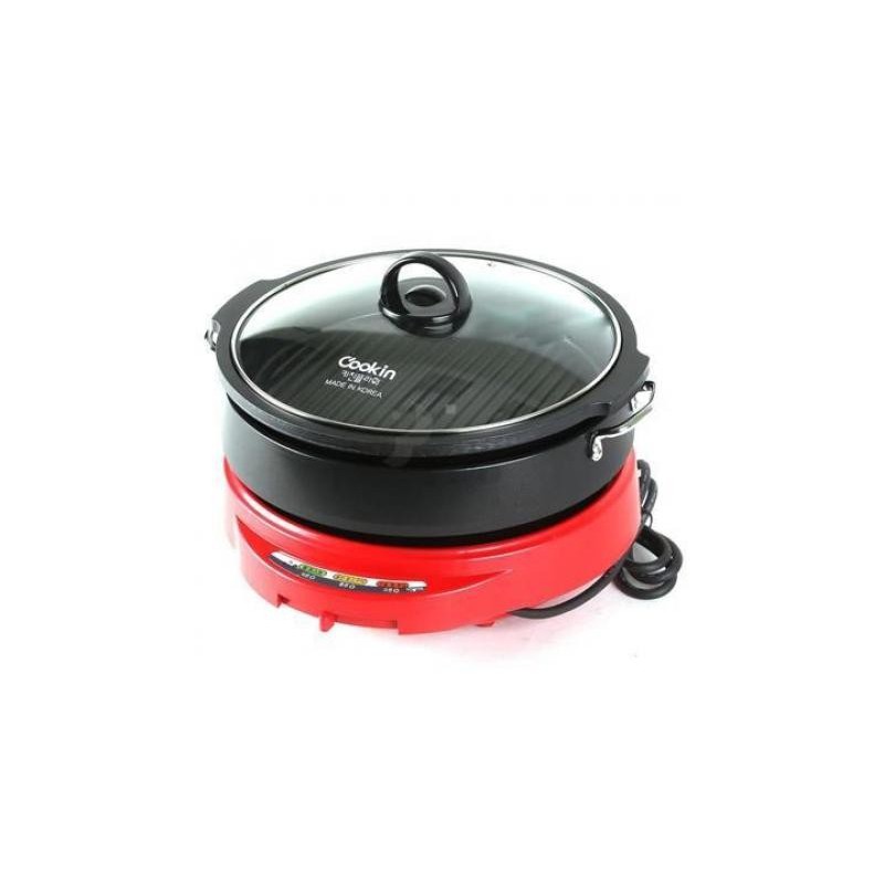 CHảo nướng lẩu điển Hàn Quốc COOKIN KEP-105 - Hàng chính hãng, bảo hành 24 tháng