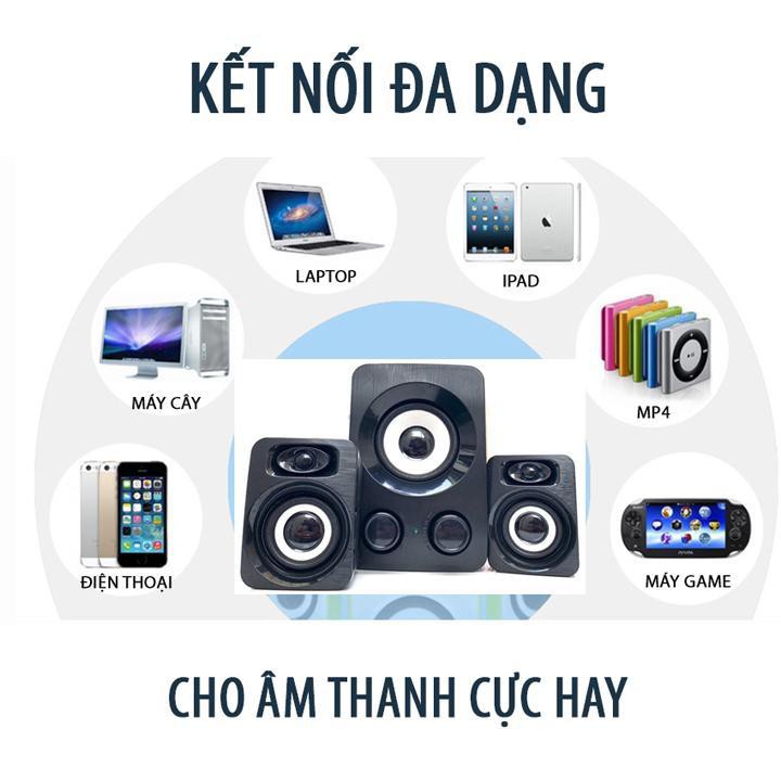 Loa vi tính cao cấp LOA VI TÍNH Q7 TRẢI NGHIỆM ÂM THANH - Loa Speaker Q7