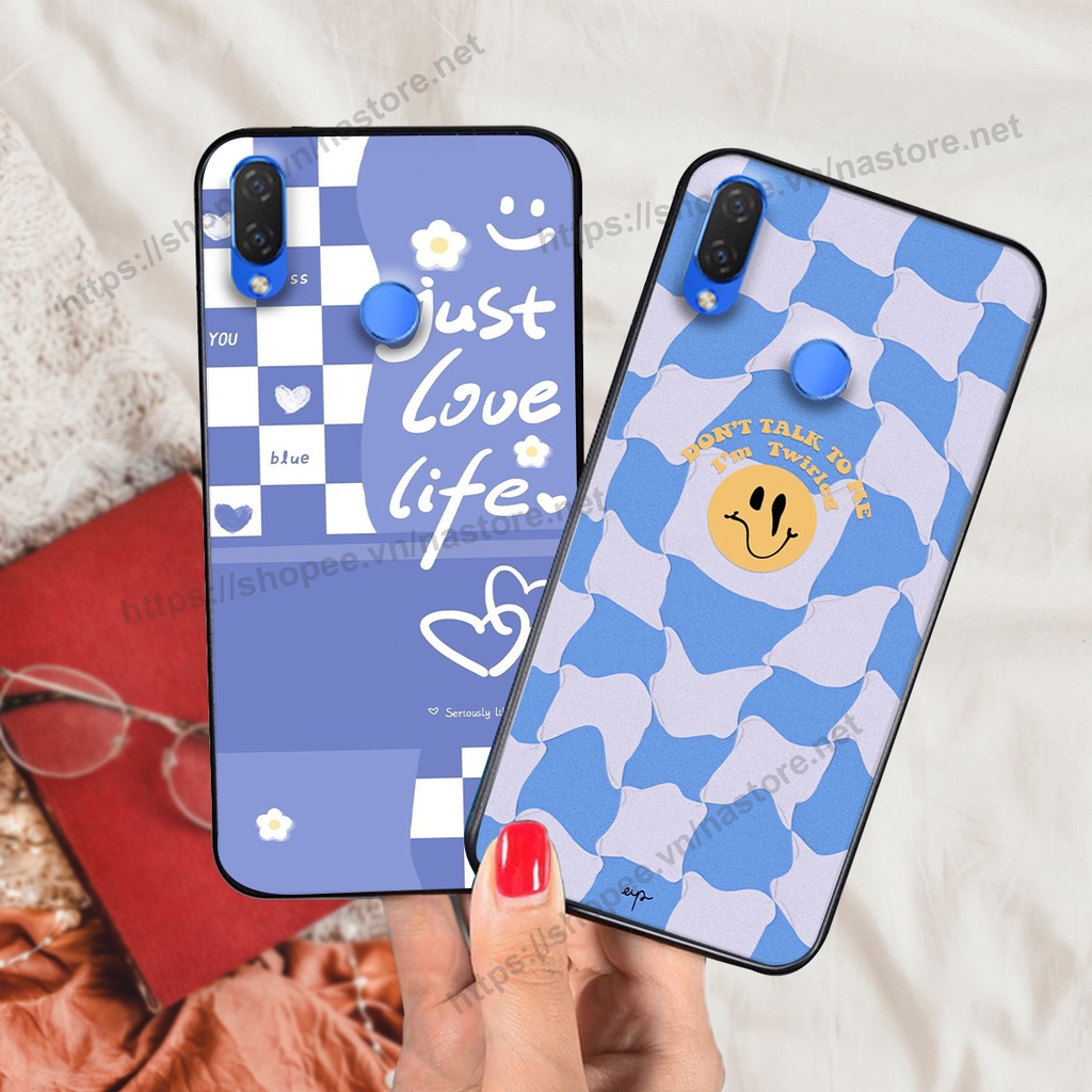 Ốp lưng Huawei Nova 3 / Nova 3E / Nova 3i trái tim hình gấu cute cá tính, giá rẻ, cực bền