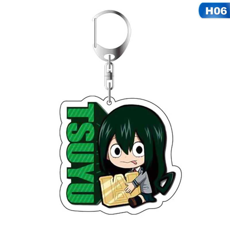 flowersqueen Móc khóa hình nhân vật hoạt hình My Hero Academia