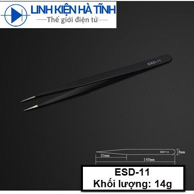 Nhíp gắp linh kiện chống tĩnh điện ESD-11