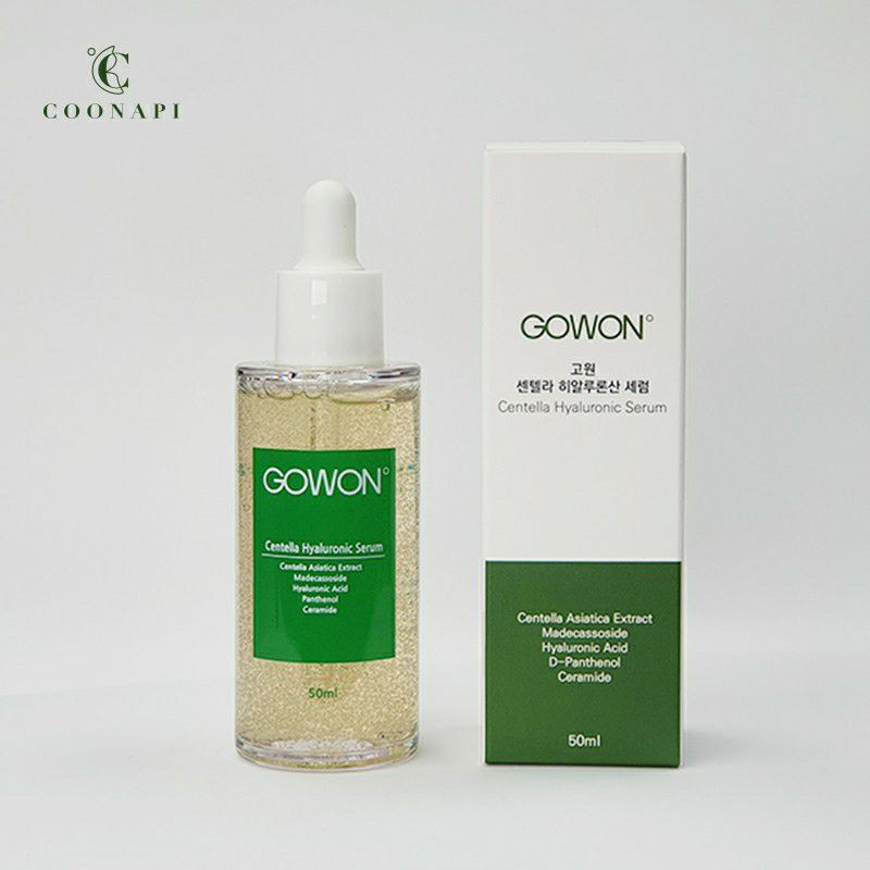 Tinh chất rau má dưỡng trắng và phục hồi cho da mụn Gowon Serum 50ml