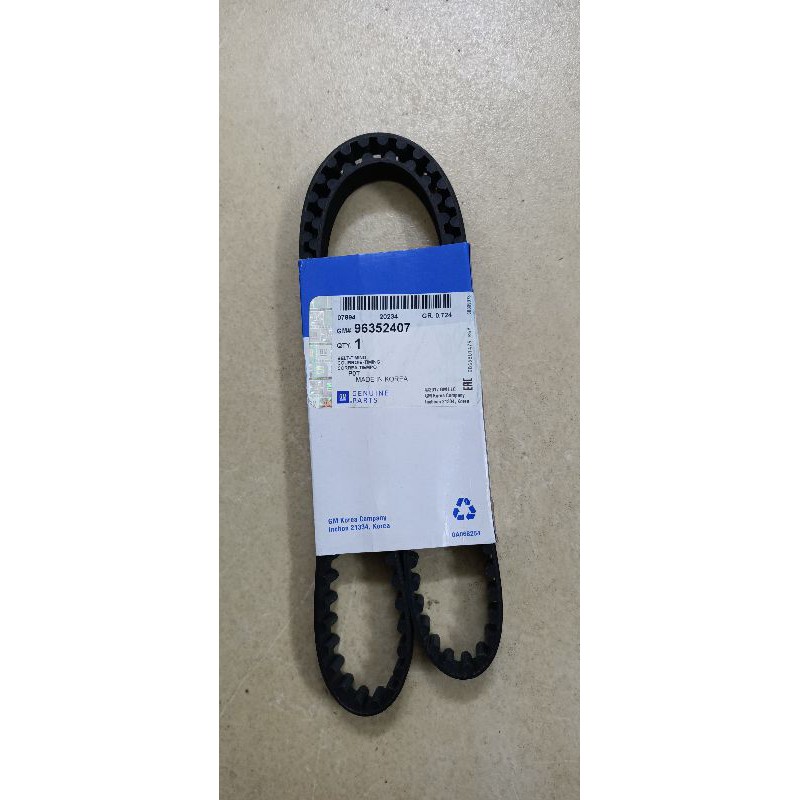 Dây đai cam Daewoo Gentra,Aveo1.5,Cielo,Lanos hàng chính hãng Gm:96352407