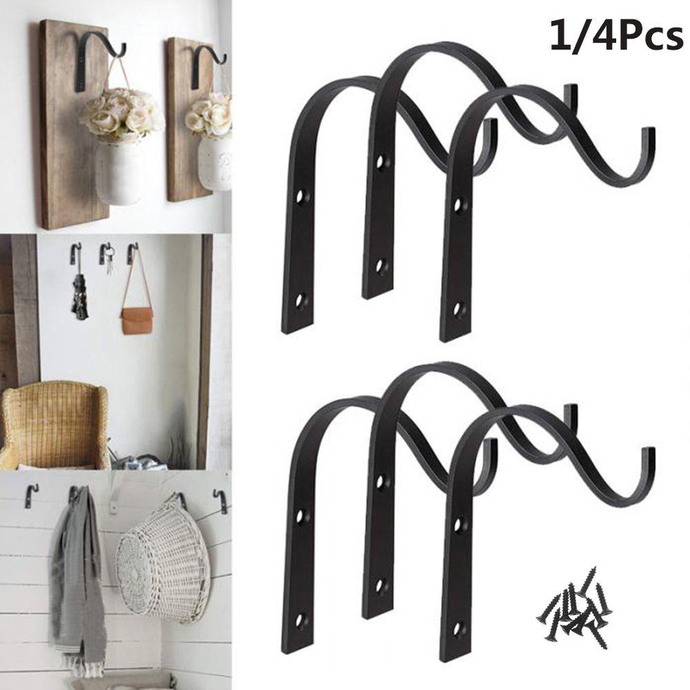 Set 1 / 4 Móc Treo Đồ Đa Năng Gắn Tường Giá Đỡ