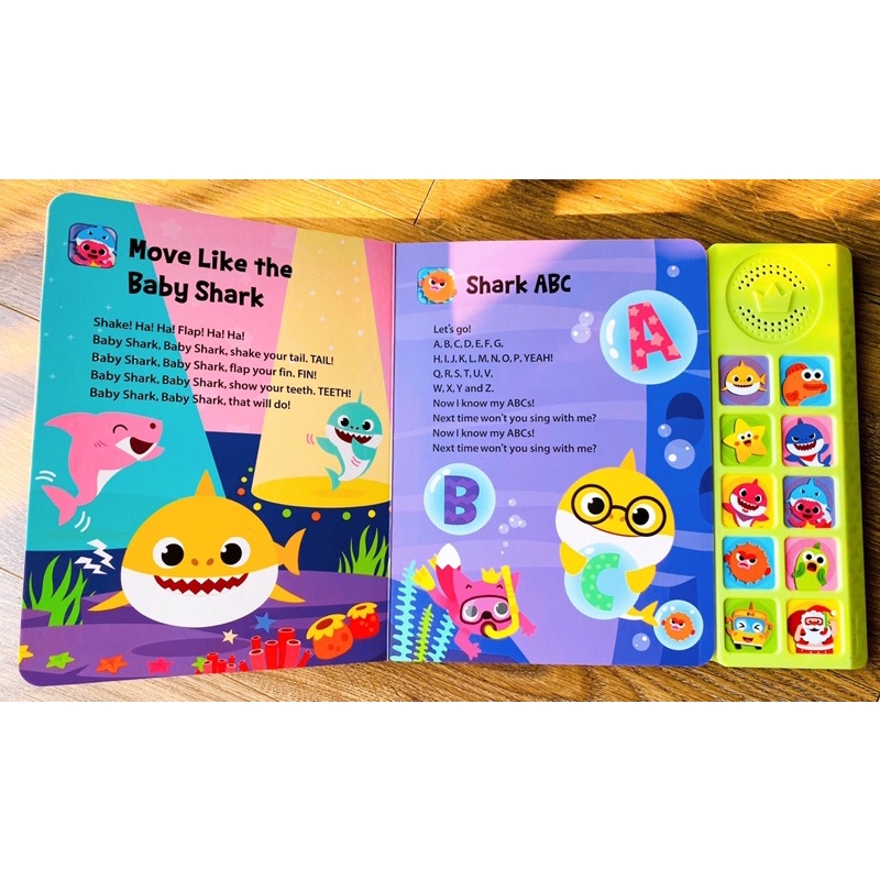 Pinkfong Sound- Đồ Chơi Sách Nhạc Chính Hãng Pinkfong