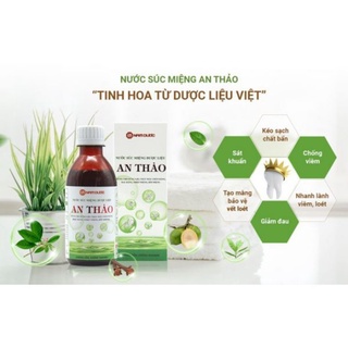 nước súc miệng dược liệu an thảo