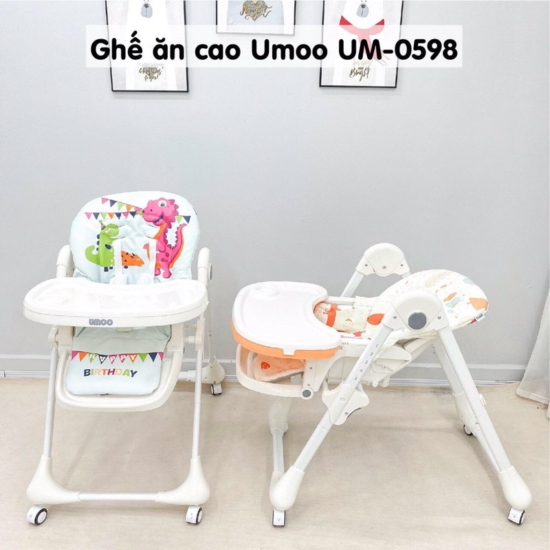 GHẾ ĂN DẶM UMOO CAO CẤP CHỈNH ĐỘ CAO