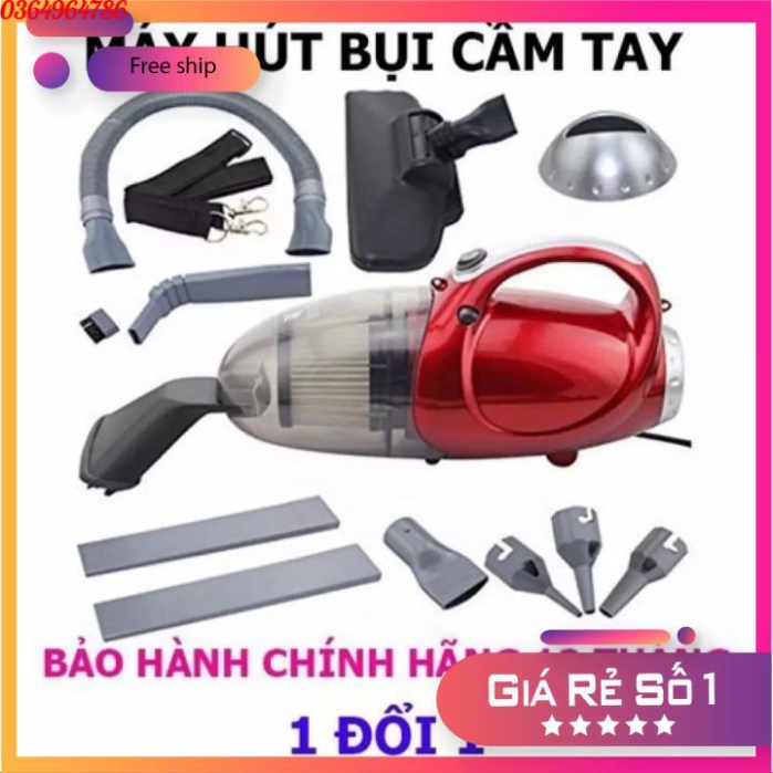 Máy Hút Bụi Mini  Freeship  Máy Hút Bụi Mini Cầm Tay 2 Chiều JK-8