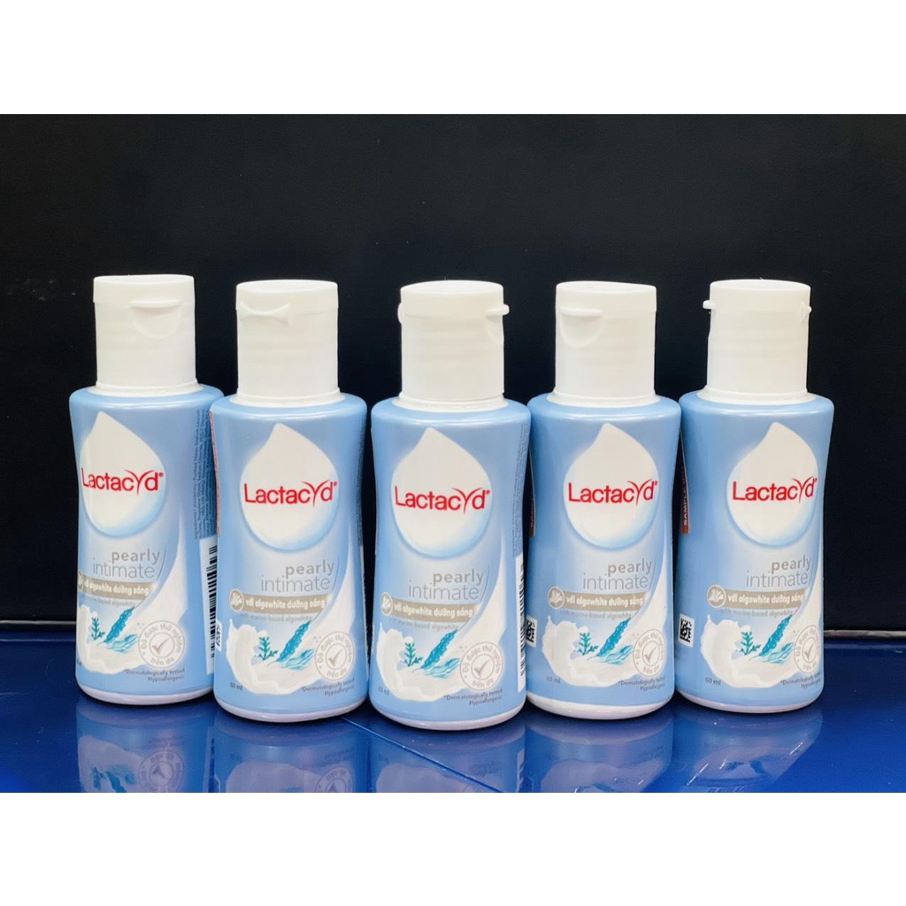 Lactacyd - Dung Dịch Vệ Sinh Phụ nữ Lactacyd 60ml - Giúp Làm Sạch Vùng Nhạy Cảm