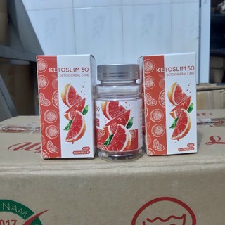 Viên Gcan Ketoslim Thái Lan hộp 30v