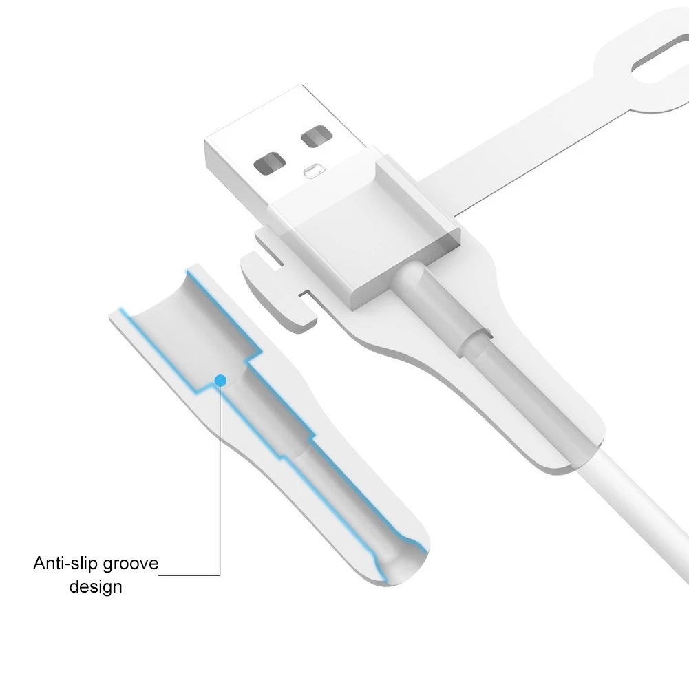 Phù Hợp Vỏ Bọc Bảo Vệ Dây Cáp Sạc / Tai Nghe Cổng Lightning USB Bằng Silicon Cho iPhone