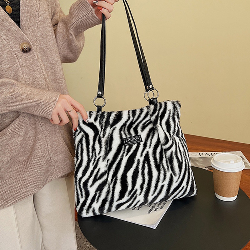 Balo đeo vai IELGY màu trơn/ họa tiết cỡ lớn phong cách Hàn Quốc cổ điển thời trang cho nữ