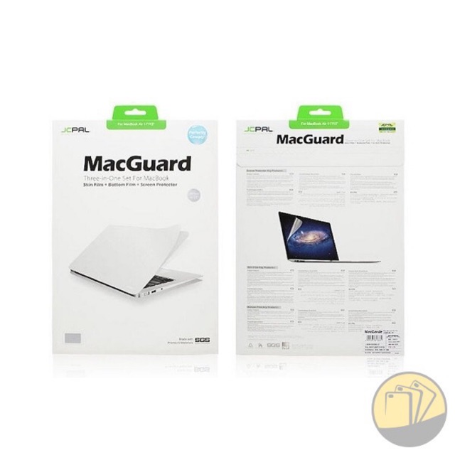 Dán Bảo Vệ JCPAL Macguard 5 In 1 Macbook ( đủ dòng ) - Hàng chính hãng phân phối