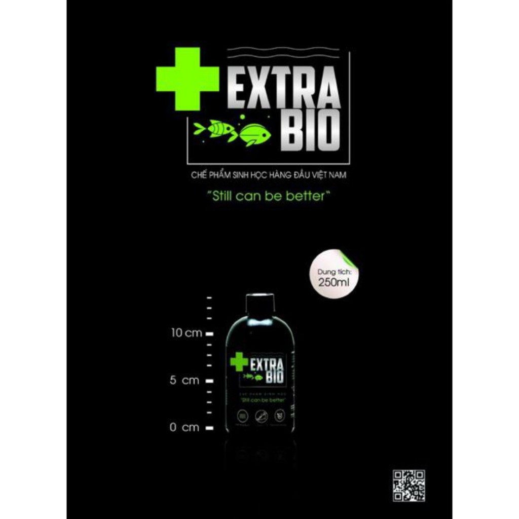 Vi sinh extra bio- men vi sinh dạng nước tốt nhất làm trong nước bể cá