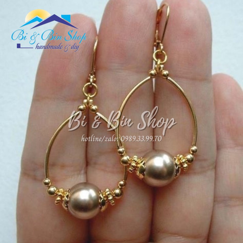 30 Hạt Charm Bi Tròn Bằng Kim Loại Làm Vòng Đeo Tay, Dây Chuyền, Làm Trang Sức Handmade