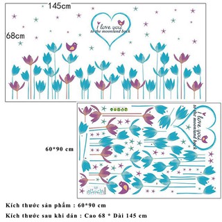 Decal dán tường động vật SK9163