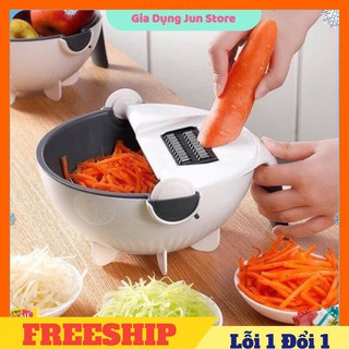 [Deal Hot] Dụng Cụ Nạo Rau Củ Quả Kèm Rổ Đa Năng 9 In 1☘️ -Jun Store