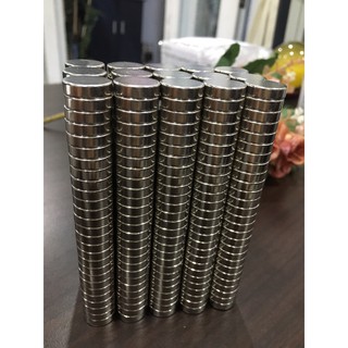 Nam châm đất hiếm 15x4mm lực từ mạnh