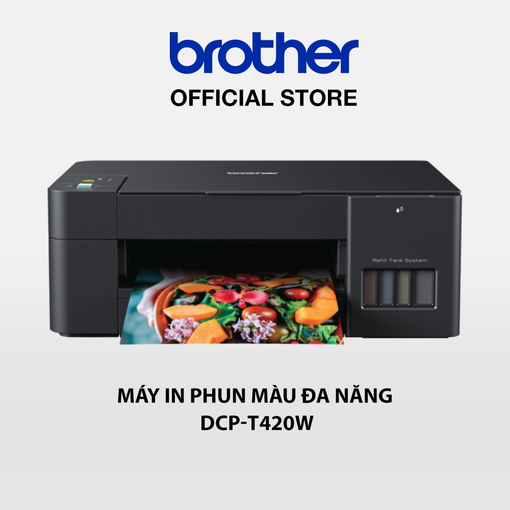 Máy in phun màu đa năng Brother DCP-T420W