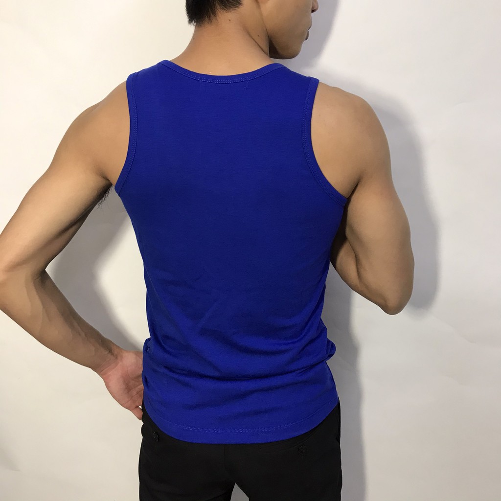 Áo ba lỗ nam KING 3 lỗ sát nách dáng body tập gym, thấm hút mồ hôi , thun co giãn tốt (U05)