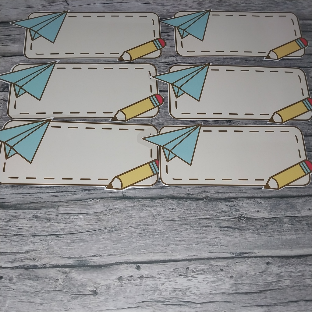 Bộ giáo cụ giảng dạy mẫu hình chữ nhật đa dạng - Nam châm dính bảng