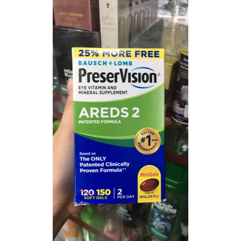 150 VIÊN PRESER VISION CỦA MỸ