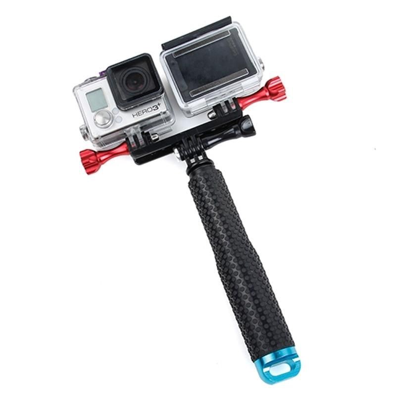 Mount chuyển 2 đầu gắn Gopro Hero 9 8 7 6 5 4, Sjcam,...