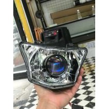 Bộ 2Bi LED Aozoom White Wolf light-Bi Sói Trắng 2.0 inch tích hợp chóa đèn phù hợp cho xe ô tô, xe hơi, xe máy, BH 3 năm