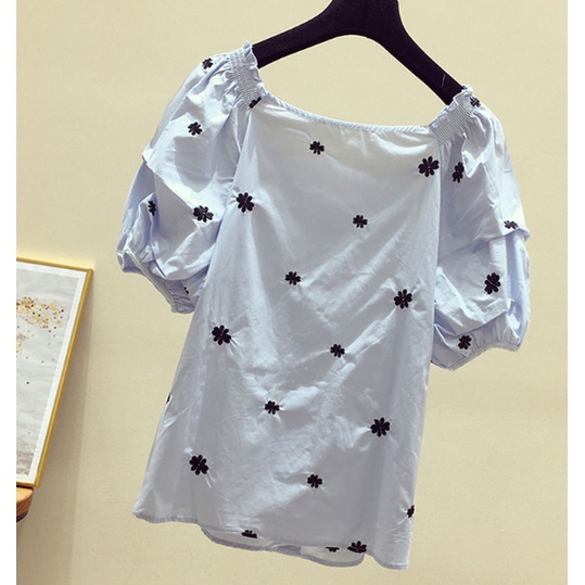 Áo Sơ Mi Chiffon Tay Ngắn In Họa Tiết Hoa Phong Cách Phương Tây Thời Trang Cho Nữ | BigBuy360 - bigbuy360.vn