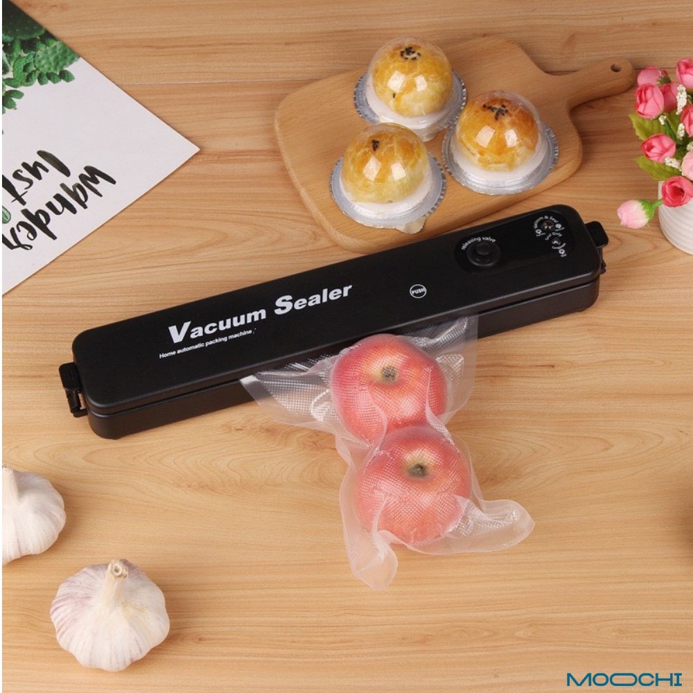 Máy Hàn Miệng Túi Bảo Quản Thực Phẩm VACUUM SEALER Công Suât 90W Máy Hút Chân Không Thông Minh An Toàn Và Hiện Đại