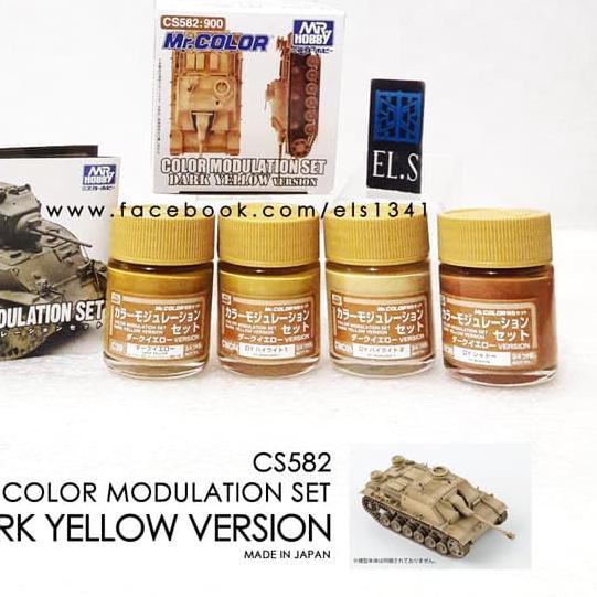☊ Bộ Mô Hình Nhân Vật Mr Color Modulation - Phiên Bản Màu Vàng Đậm ▼