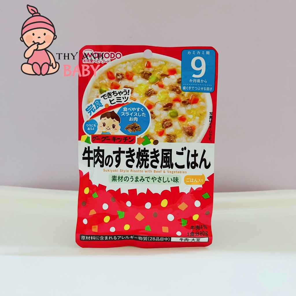Cháo Ăn Liền Wakodo Cho Bé Nhật Bản